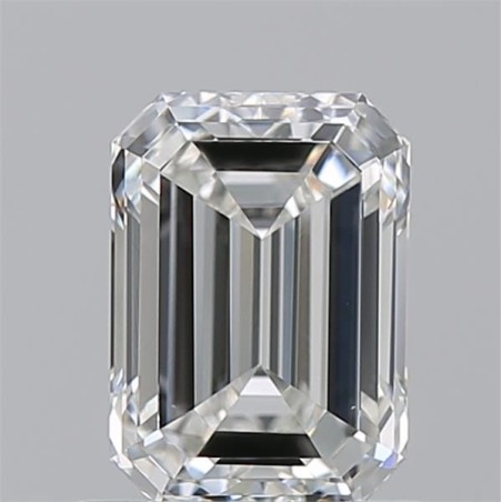 Diament szlif szmaragdowy, 1.01ct, VS1, H, GIA 6532737531