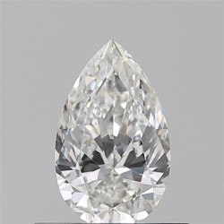Diament szlif gruszkowy, 0.5ct, VS2, G, GIA 2537302060