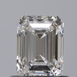 Diament szlif szmaragdowy, 0.71ct, SI1, D, GIA 6532741758
