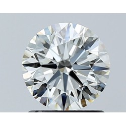 Diament szlif okrągły, 1.07ct, VVS2, I, IGI 731513232
