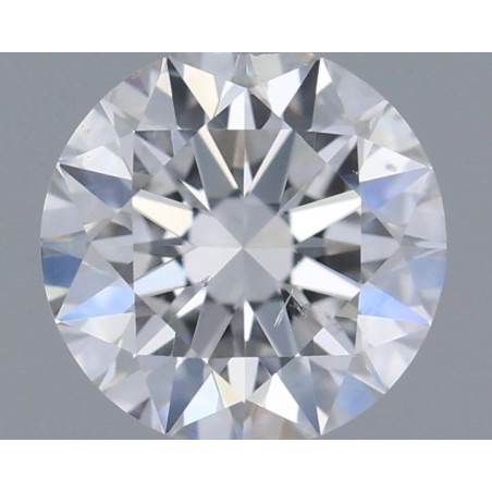 Diament szlif okrągły, 0.46ct, SI2, D, GIA 6515933554