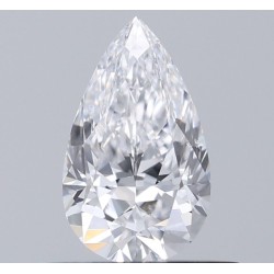 Diament szlif gruszkowy, 0.5ct, VS2, D, IGI 720528526