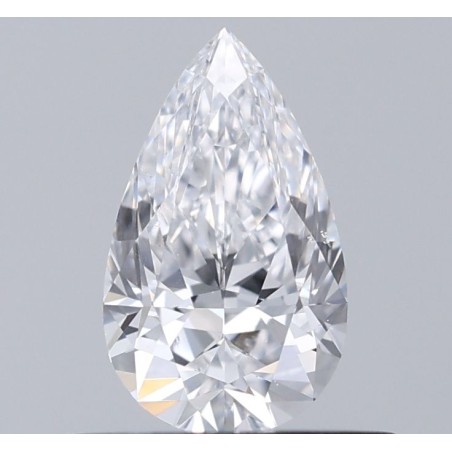 Diament szlif gruszkowy, 0.5ct, VS2, D, IGI 720528526