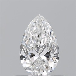 Diament szlif gruszkowy, 0.52ct, VS1, E, GIA 1539300659