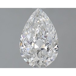 Diament szlif gruszkowy, 1ct, VS2, F, GIA 7532545920