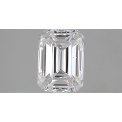 Diament szlif szmaragdowy, 2ct, SI1, D, GIA 1539526318