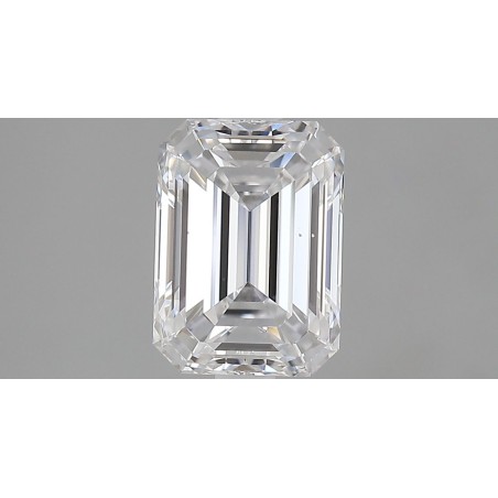 Diament szlif szmaragdowy, 2ct, SI1, D, GIA 1539526318