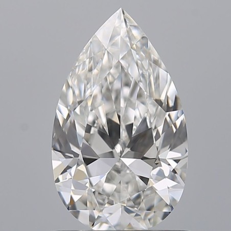 Diament szlif gruszkowy, 1ct, VS2, E, GIA 2534067978