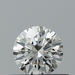 Diament szlif okrągły, 0.3ct, VVS1, H, GIA 3535641145