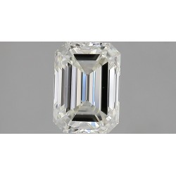 Diament szlif szmaragdowy, 1.71ct, VS1, H, HRD 250000257135