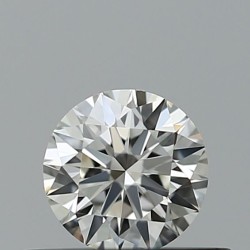 Diament szlif okrągły, 0.3ct, VVS2, H, GIA 2536691132