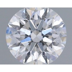 Diament szlif okrągły, 0.35ct, SI2, D, IGI 731562018