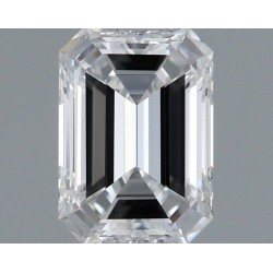 Diament szlif szmaragdowy, 0.48ct, VVS2, E, GIA 7526460185