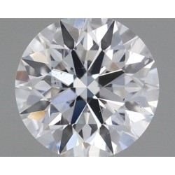 Diament szlif okrągły, 0.37ct, SI2, D, GIA 6511632698