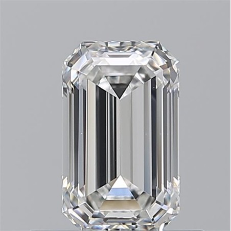 Diament szlif szmaragdowy, 0.7ct, VS1, G, GIA 6237746807
