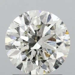 Diament szlif okrągły, 1.68ct, SI2, I, IGI 586338057