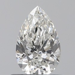 Diament szlif gruszkowy, 0.52ct, VS2, H, GIA 6531566352