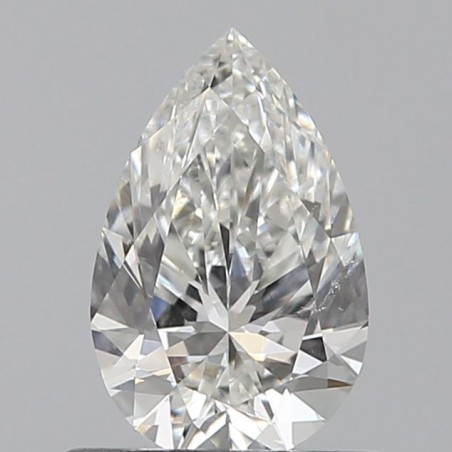 Diament szlif gruszkowy, 0.6ct, SI2, H, GIA 5533839995