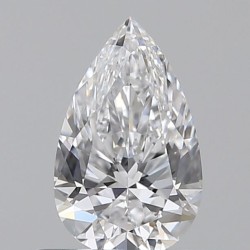 Diament szlif gruszkowy, 0.5ct, VVS2, D, GIA 2536836443