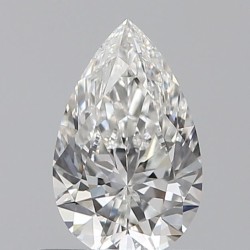 Diament szlif gruszkowy, 0.52ct, VS1, F, GIA 6532840337