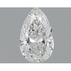Diament szlif gruszkowy, 0.5ct, VVS2, H, GIA 2536836299