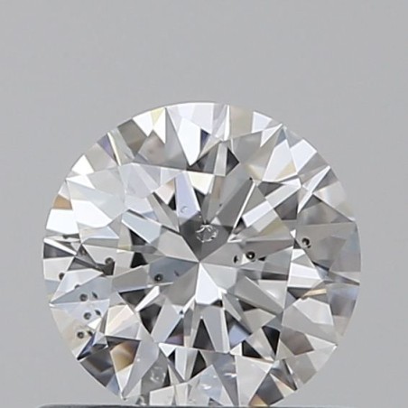 Diament szlif okrągły, 0.52ct, SI2, D, GIA 2537807880