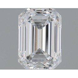 Diament szlif szmaragdowy, 0.9ct, VS1, F, GIA 5536836267