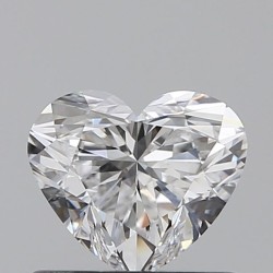 Diament serce, 0.6ct, VVS1, D, GIA 1538836489