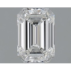 Diament szlif szmaragdowy, 0.7ct, VVS2, H, GIA 1539836330