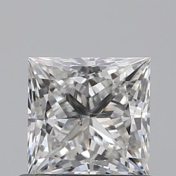 Diament szlif princess, 0.71ct, SI1, F, GIA 5536851184