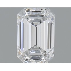 Diament szlif szmaragdowy, 0.5ct, VS1, D, GIA 6532804307