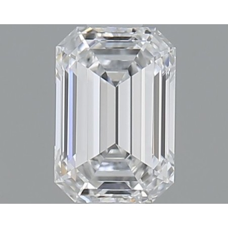 Diament szlif szmaragdowy, 0.5ct, VS1, D, GIA 6532804307