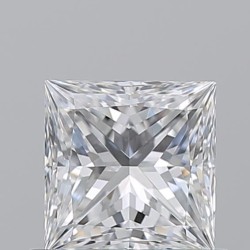 Diament szlif princess, 0.72ct, VVS2, E, GIA 7531542868