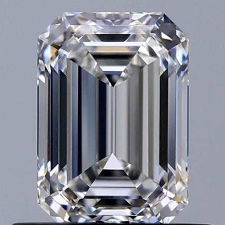 Diament szlif szmaragdowy, 0.77ct, VVS2, F, GIA 7526143598
