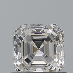 Diament szlif szmaragdowy kwadratowy, 0.5ct, VVS2, G, GIA 5536849545