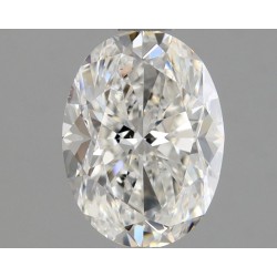 Diament szlif owalny, 0.9ct, SI1, F, GIA 7531683421