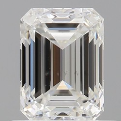 Diament szlif szmaragdowy, 0.9ct, VS2, H, GIA 5456511099
