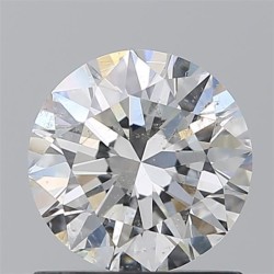 Diament szlif okrągły, 1.01ct, SI2, H, GIA 6532760096