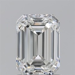 Diament szlif szmaragdowy, 1.5ct, VVS2, H, GIA 7538738746