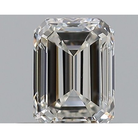 Diament szlif szmaragdowy, 0.5ct, VS2, G, GIA 6515806451
