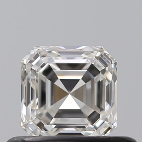 Diament szlif szmaragdowy kwadratowy, 0.5ct, VVS1, H, GIA 6502984844