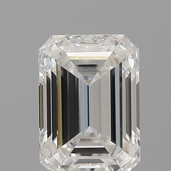 Diament szlif szmaragdowy, 0.53ct, VVS2, F, GIA 2534250120