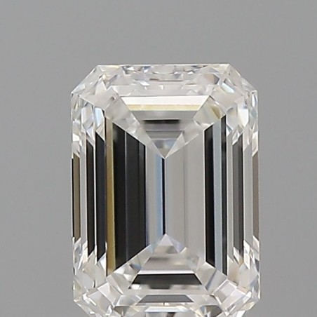 Diament szlif szmaragdowy, 0.53ct, VVS2, F, GIA 2534250120