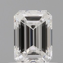 Diament szlif szmaragdowy, 0.51ct, VVS2, E, GIA 7528188020
