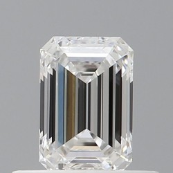Diament szlif szmaragdowy, 0.5ct, VVS2, E, GIA 5533135301