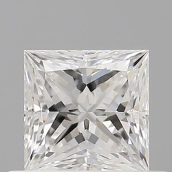 Diament szlif princess, 0.56ct, VVS2, E, GIA 6515660575