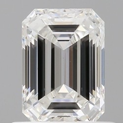 Diament szlif szmaragdowy, 0.7ct, VVS2, F, GIA 2527693149
