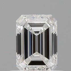 Diament szlif szmaragdowy, 0.51ct, VVS2, F, GIA 7533134944