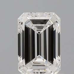 Diament szlif szmaragdowy, 0.54ct, VVS1, E, GIA 6531126815