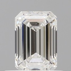 Diament szlif szmaragdowy, 0.5ct, VVS2, F, GIA 2526977368